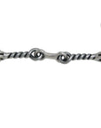 AJ Tack Junior Cow Horse Short Shank Stainless Steel Dogbone Twisted Gag Bit