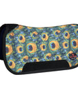 32X32 Peacock Hilason Equi Lok Elite Series Trail Horse Saddle Pad Made In Usa