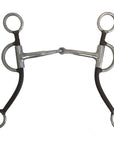 AJ Tack Double Rein Long Shank Sweet Iron Bit