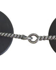 AJ Tack Lifter Gag Bit with Twisted Sweet Iron Mouth & Medium Shank