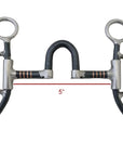 AJ Tack Double Rein Correction Short Shank Bit