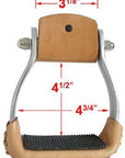 AJ Tack Aluminum Stirrups