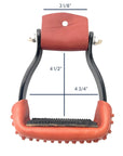 AJ Tack Black Aluminum Barrel Racing Stirrups