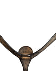 HILASON Western Horse Headstall Breast Collar Set Tack Genuine American Leather