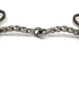 AJ Tack Argentine Engraved Sweet Iron Twist Snaffle Bit