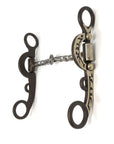 AJ Tack Argentine Engraved Sweet Iron Twist Snaffle Bit