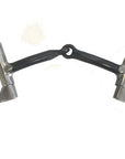 AJ Tack Dee Ring Smooth Snaffle Bit