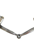 AJ Tack Dee Ring Snaffle Bit with Cross Concho