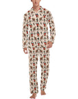 Santa's Sleigh Men's Western Pajamas