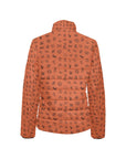 Rust Cattle Brands Women's Puffy Bomber Jacket