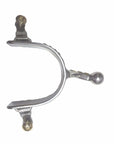 AJ Tack Ladies Stainless Steel Pleasure Horse Spur with Ball End