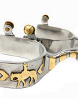 AJ Tack Ladies Stainless Steel Pleasure Horse Spur with Ball End