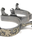 AJ Tack Men's Sweet Iron Western Engraved Spurs