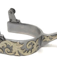 AJ Tack Men's Sweet Iron Western Engraved Spurs