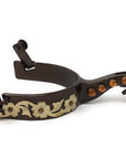 AJ Tack Men's Floral Engraved Spurs