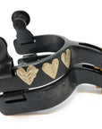 AJ Tack Baby Three Hearts Spurs & Spur Straps