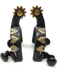 AJ Tack Baby Three Hearts Spurs & Spur Straps