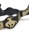 AJ Tack Men's Antique Brown Bucking Bronc Spurs