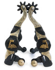 AJ Tack Men's Barrel Racer Spurs