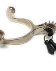 AJ Tack Baby Nickel Plated Spurs
