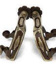 AJ Tack Baby Antique Brown Southwest Spurs