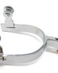 AJ Tack Youth Chrome Steel Engraved Spurs