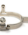 AJ Tack Men's Chrome Engraved Utility Spurs