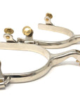 AJ Tack 1/2" Band Roping Spurs