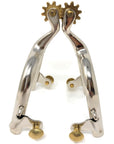 AJ Tack 1/2" Band Roping Spurs