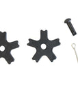 AJ Tack 1 1/4" 5 Point Rowel Package