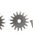 AJ Tack 16 Point Rock Grinder Rowel Package