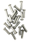 AJ Tack Stainless Steel Spur Rowel Pins - 10 Pairs