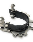 AJ Tack Men's Black Horizontal Rowels Bumper Spurs
