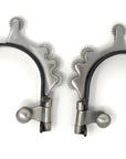 AJ Tack Men's Black Horizontal Rowels Bumper Spurs