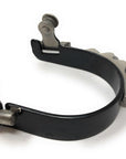 AJ Tack Men's Black Horizontal Rowels Bumper Spurs