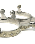 AJ Tack Ladies Stainless Steel Rhinestone Spurs