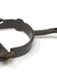 AJ Tack Men's Antique Brown Cross Offset Spurs
