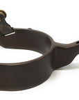 AJ Tack Men's Antique Brown Team Roping Spurs