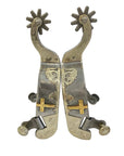 AJ Tack Men's Sweet Iron Praying Cowboy Spurs