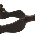 AJ Tack Men's Horse Shoe and Star Spurs