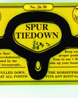 Spur Tie Downs - Single Pair, Quick Strip, or Counter Display Box