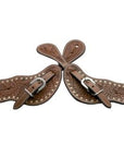 Buckstitched 2 Piece Spur Straps