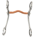 AJ Tack Copper Low Port Grazing Bit