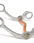 AJ Tack Copper Low Port Grazing Bit