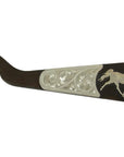 AJ Tack Antique Brown Steel Hoof Pick