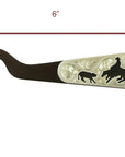AJ Tack Antique Brown Steel Hoof Pick