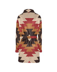 Red Aztec Women's Western Bath Robe