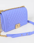 Jelly Embossed Clutch