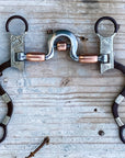 AJ Tack Engraved Spoon Bit with Copper Barrels