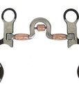 AJ Tack Engraved Spoon Bit with Copper Barrels